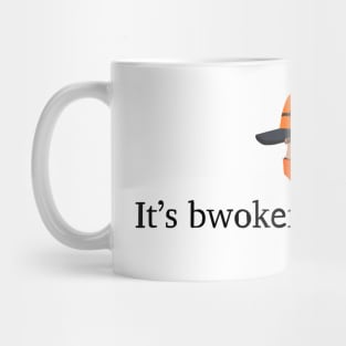 Lando Norris it's bwoken quote Mug